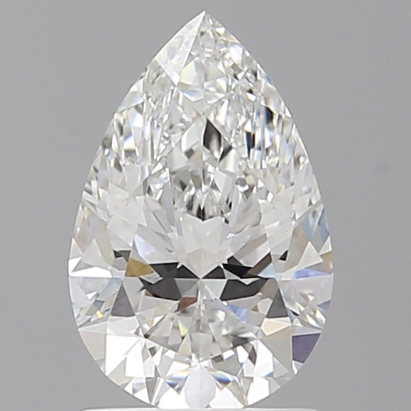 1.55 Carat Pear Shaped, Ideal Cut, E Color, VVS2 Clarity, IGI Certified Lab Grown Diamond