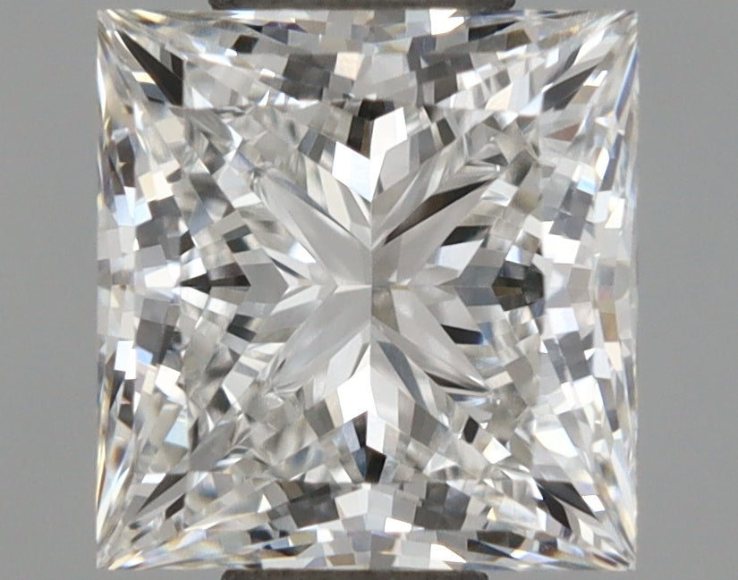 1.15 Carat Princess Shaped, Ideal Cut, F Color, IF Clarity, IGI Certified Lab Grown Diamond