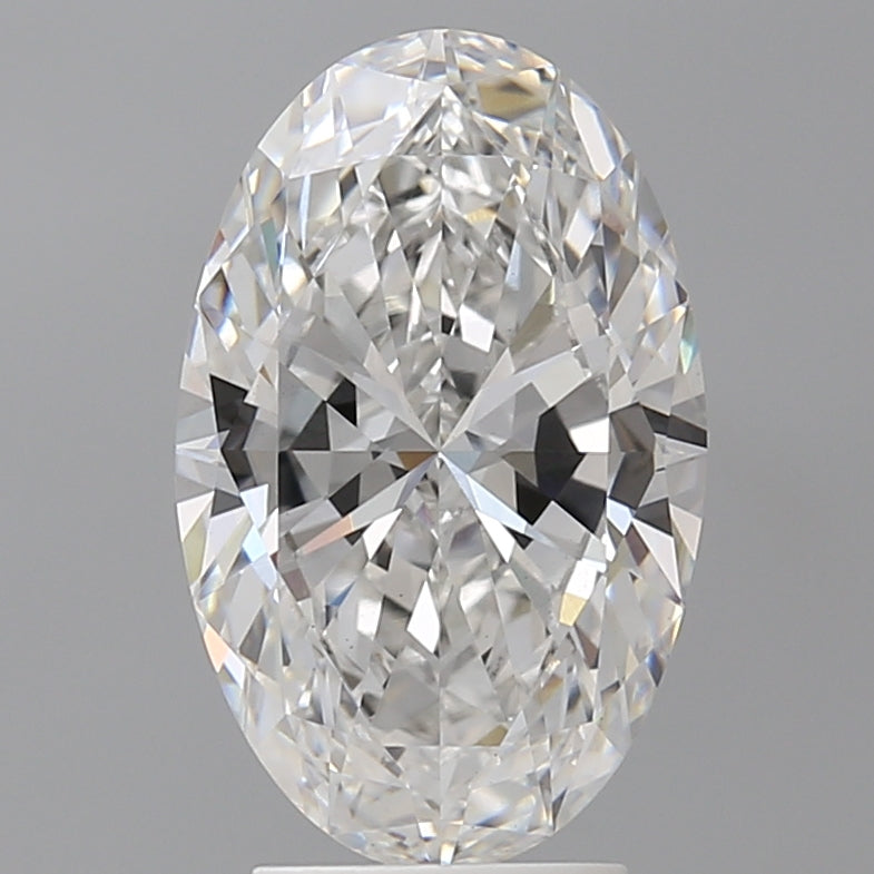 3.59 Carat Oval Shaped, Ideal Cut, E Color, VS1 Clarity, IGI Certified Lab Grown Diamond