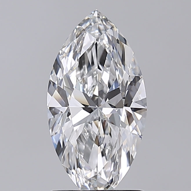 1.50 Carat Marquise Shaped, Very Good Cut, D Color, VVS2 Clarity, IGI Certified Lab Grown Diamond