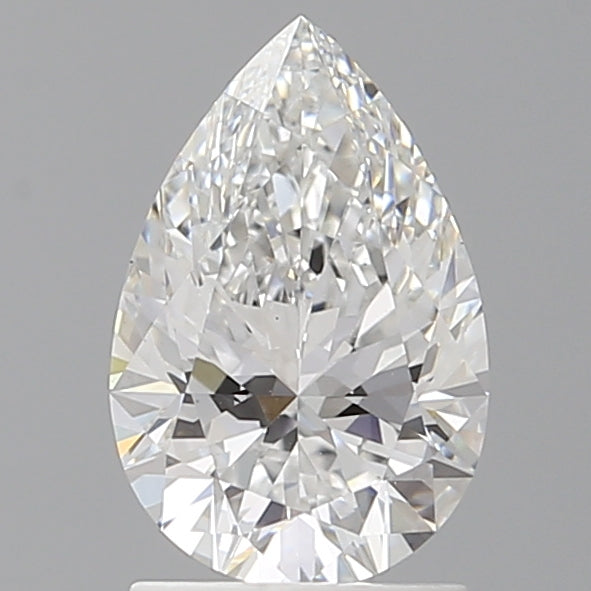 1.59 Carat Pear Shaped, Ideal Cut, E Color, VS1 Clarity, IGI Certified Lab Grown Diamond