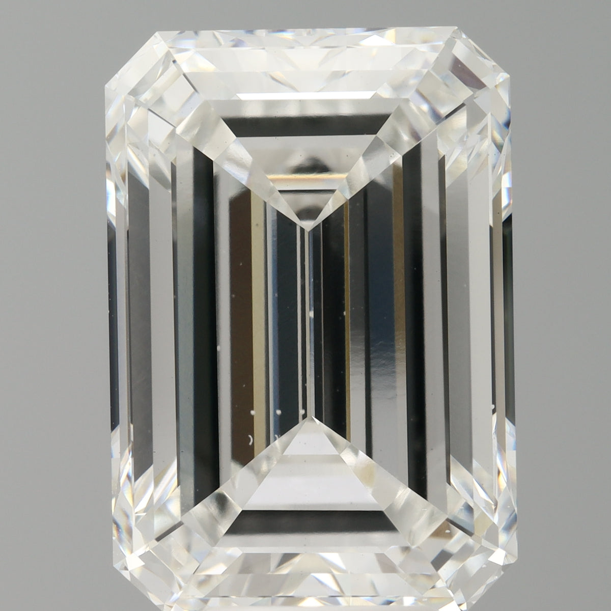 9.02 Carat Emerald Shaped, Ideal Cut, F Color, VS2 Clarity, IGI Certified Lab Grown Diamond