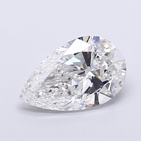 1.51 Carat Pear Shaped, Very Good Cut, E Color, VVS2 Clarity, IGI Certified Lab Grown Diamond
