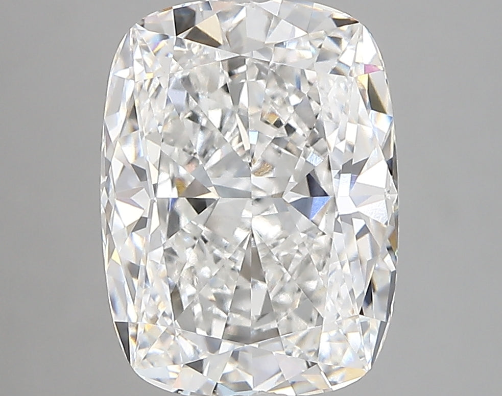 3.90 Carat Cushion Shaped, Very Good Cut, E Color, VVS2 Clarity, IGI Certified Lab Grown Diamond