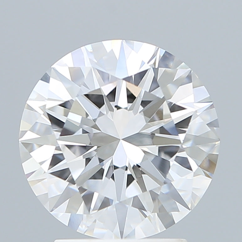 2.59 Carat Round Shaped, Excellent Cut, E Color, VS1 Clarity, IGI Certified Lab Grown Diamond