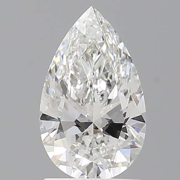 1.55 Carat Pear Shaped, Ideal Cut, E Color, VS1 Clarity, IGI Certified Lab Grown Diamond