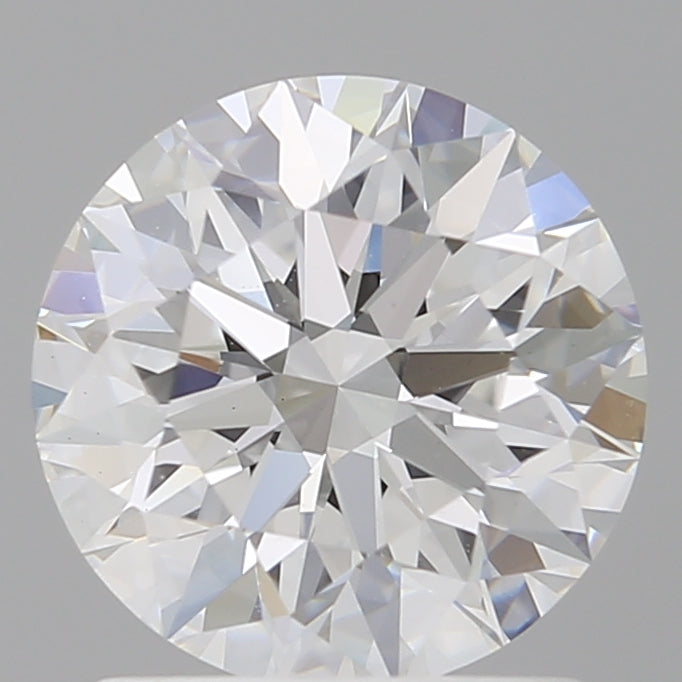 1.56 Carat Round Shaped, Ideal Cut, D Color, VVS2 Clarity, IGI Certified Lab Grown Diamond