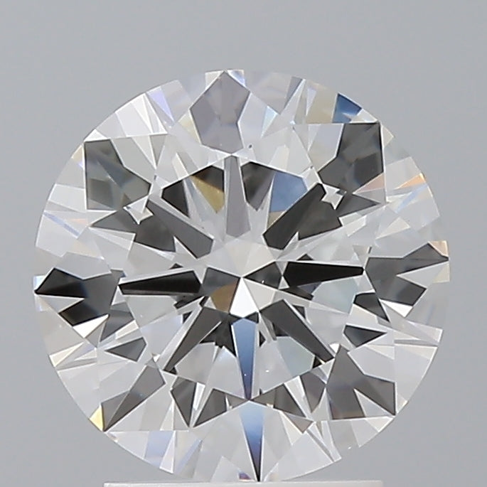 2.54 Carat Round Shaped, Ideal Cut, E Color, VS1 Clarity, IGI Certified Lab Grown Diamond