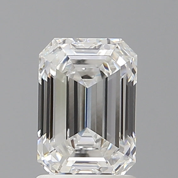 1.59 Carat Emerald Shaped, Ideal Cut, E Color, VVS2 Clarity, IGI Certified Lab Grown Diamond