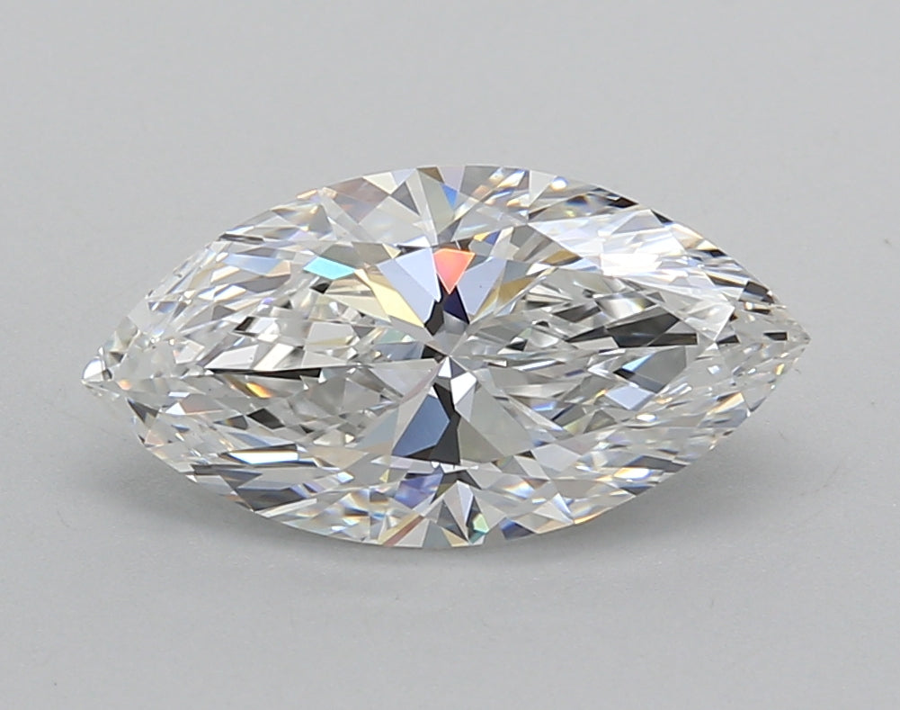 2.02 Carat Marquise Shaped, Excellent Cut, E Color, VVS2 Clarity, IGI Certified Lab Grown Diamond