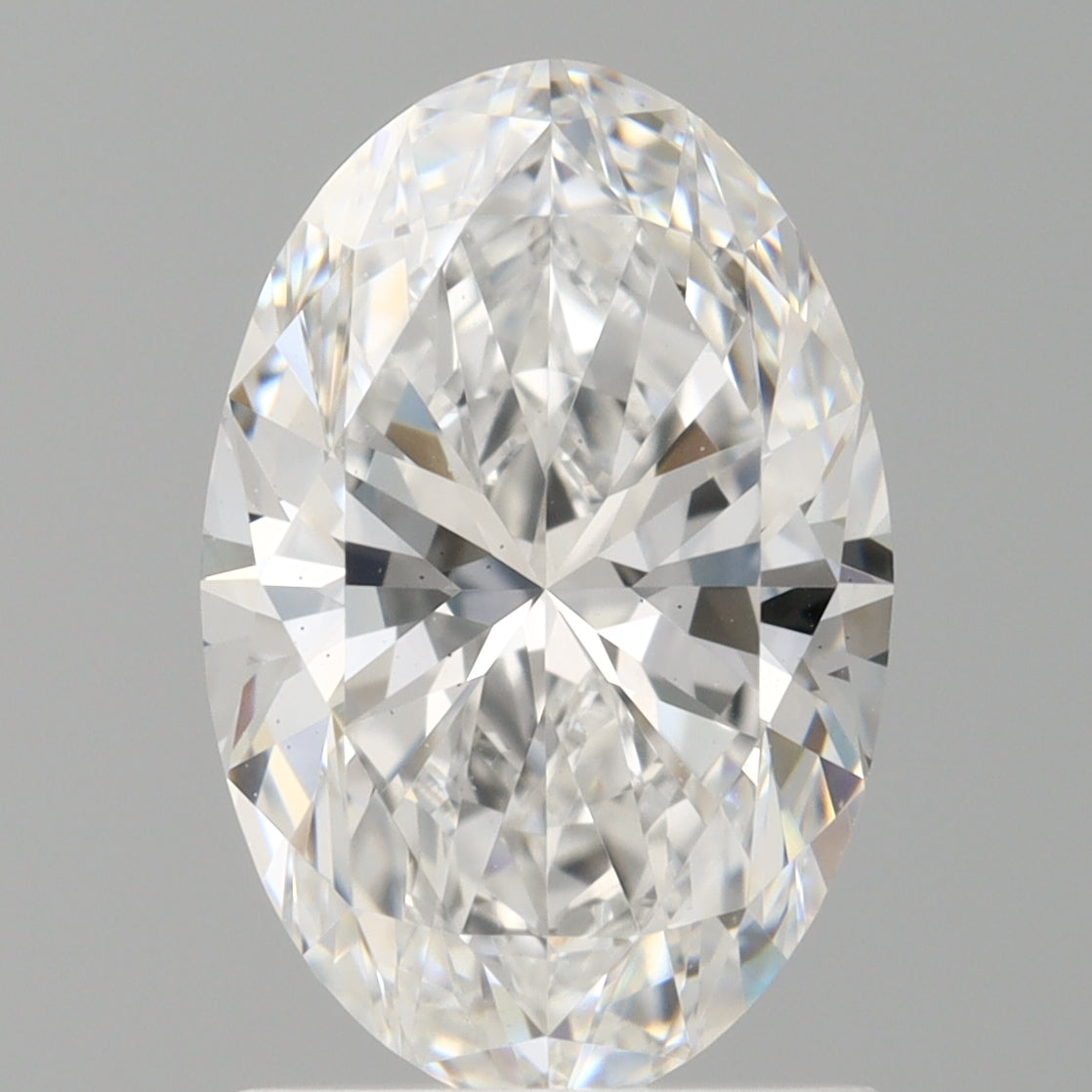 1.56 Carat Oval Shaped, Ideal Cut, D Color, VS1 Clarity, IGI Certified Lab Grown Diamond