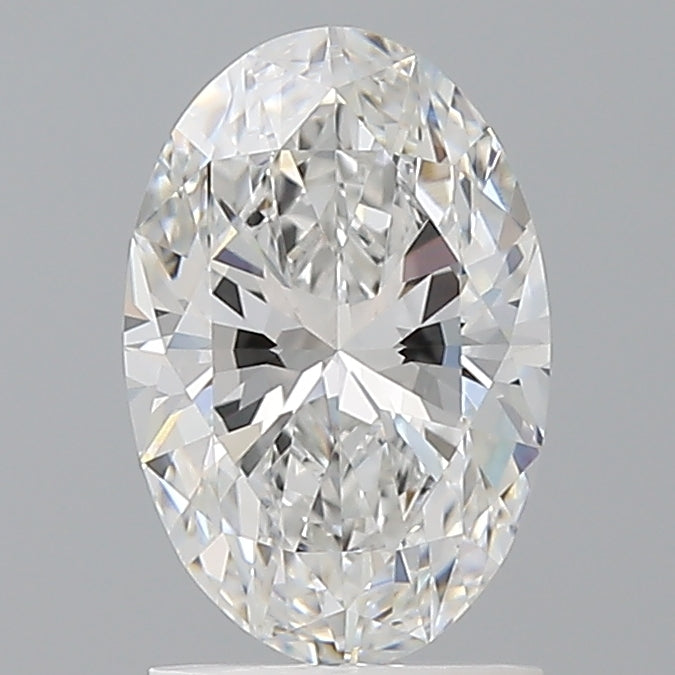 1.60 Carat Oval Shaped, Ideal Cut, E Color, VVS2 Clarity, IGI Certified Lab Grown Diamond