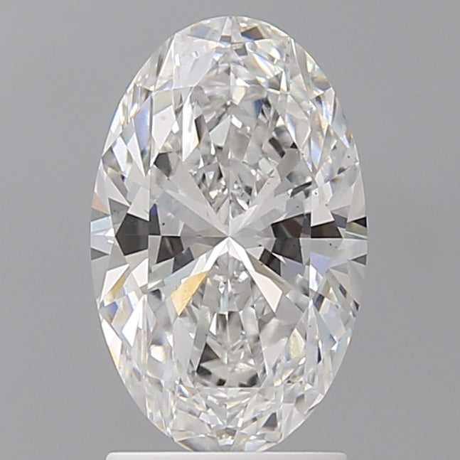 2.09 Carat Oval Shaped, Ideal Cut, E Color, VS2 Clarity, IGI Certified Lab Grown Diamond