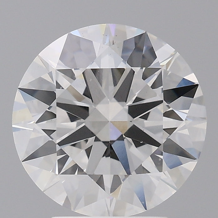 3.55 Carat Round Shaped, Ideal Cut, F Color, VS1 Clarity, IGI Certified Lab Grown Diamond