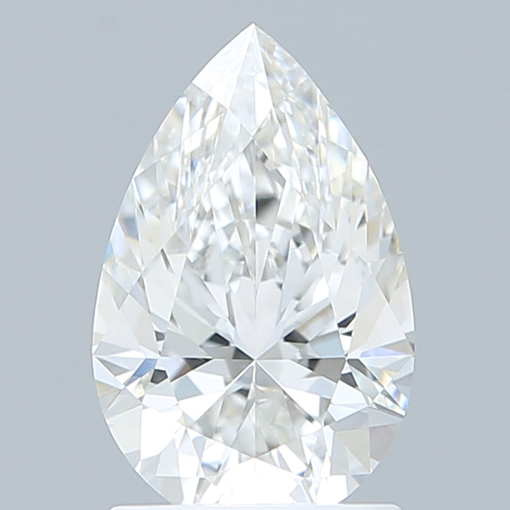 1.54 Carat Pear Shaped, Excellent Cut, E Color, VVS2 Clarity, IGI Certified Lab Grown Diamond