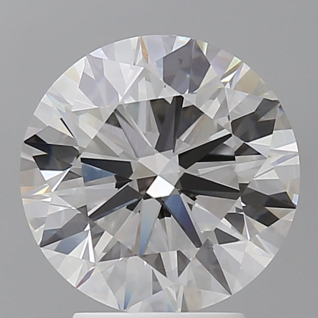 3.52 Carat Round Shaped, Ideal Cut, E Color, VVS2 Clarity, IGI Certified Lab Grown Diamond