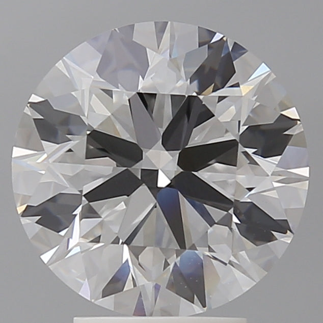 4.01 Carat Round Shaped, Ideal Cut, E Color, VVS2 Clarity, IGI Certified Lab Grown Diamond