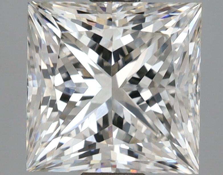2.52 Carat Princess Shaped, Excellent Cut, G Color, VVS2 Clarity, IGI Certified Lab Grown Diamond