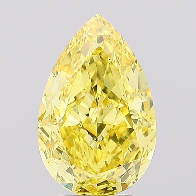 4.15 Carat Pear Shaped, Ideal Cut, SI1 Clarity, IGI Certified Lab Grown Diamond