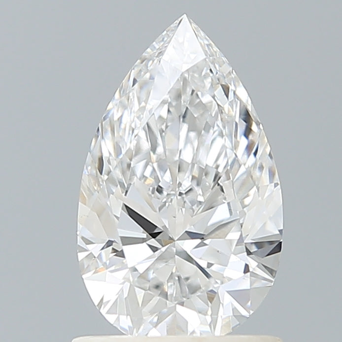 1.18 Carat Pear Shaped, Ideal Cut, E Color, VS1 Clarity, IGI Certified Lab Grown Diamond