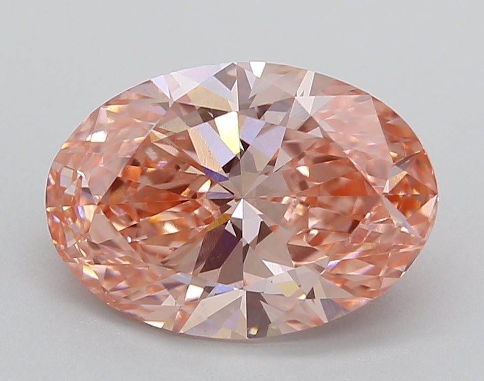 3.25 Carat Oval Shaped, Excellent Cut, VS1 Clarity, IGI Certified Lab Grown Diamond