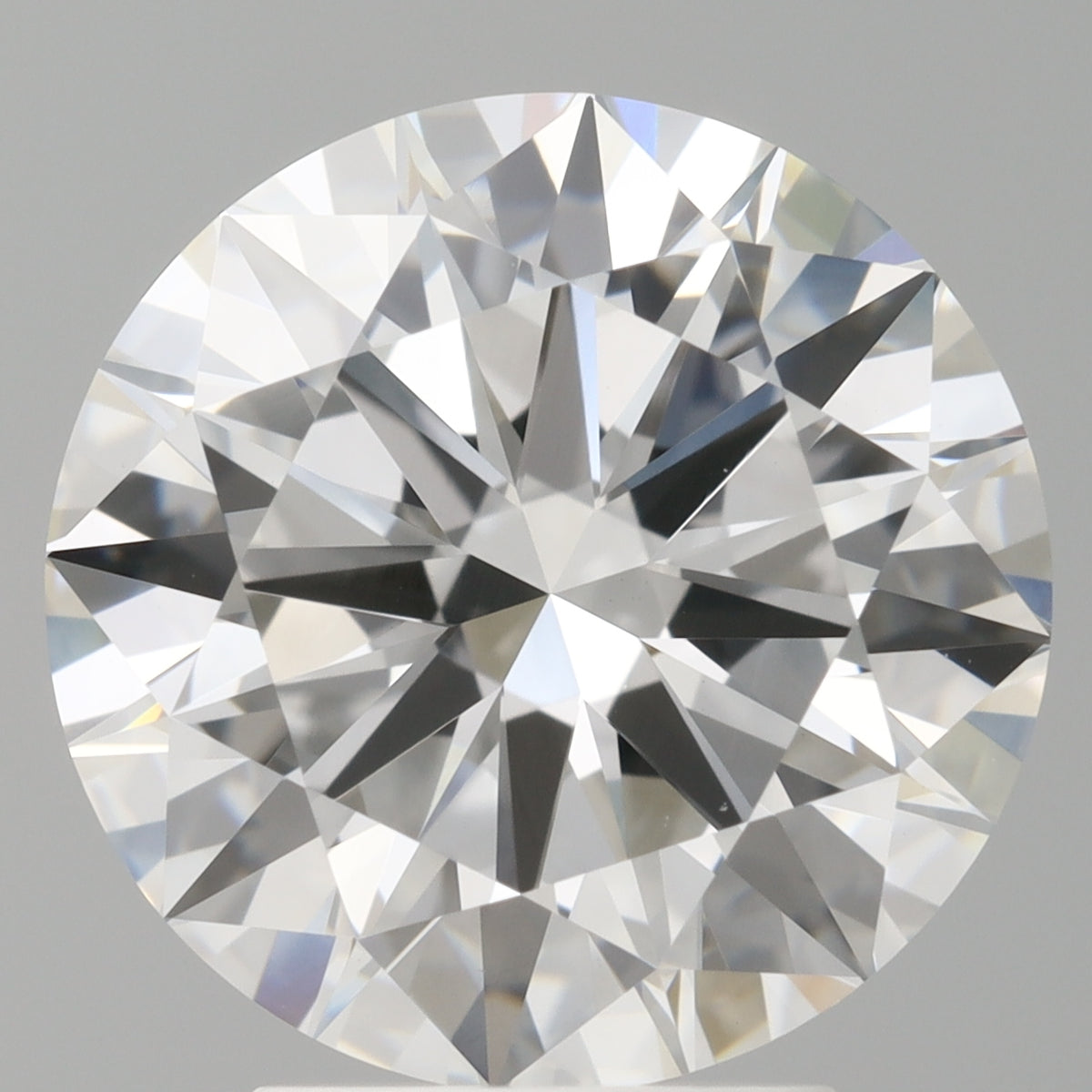 4.01 Carat Round Shaped, Excellent Cut, E Color, VVS2 Clarity, IGI Certified Lab Grown Diamond