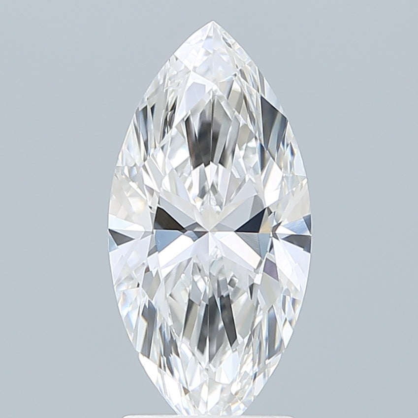2.28 Carat Marquise Shaped, Ideal Cut, E Color, VVS2 Clarity, IGI Certified Lab Grown Diamond
