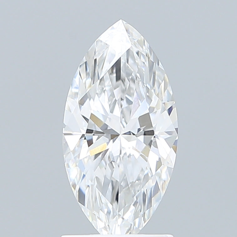 1.60 Carat Marquise Shaped, Ideal Cut, D Color, VVS2 Clarity, IGI Certified Lab Grown Diamond