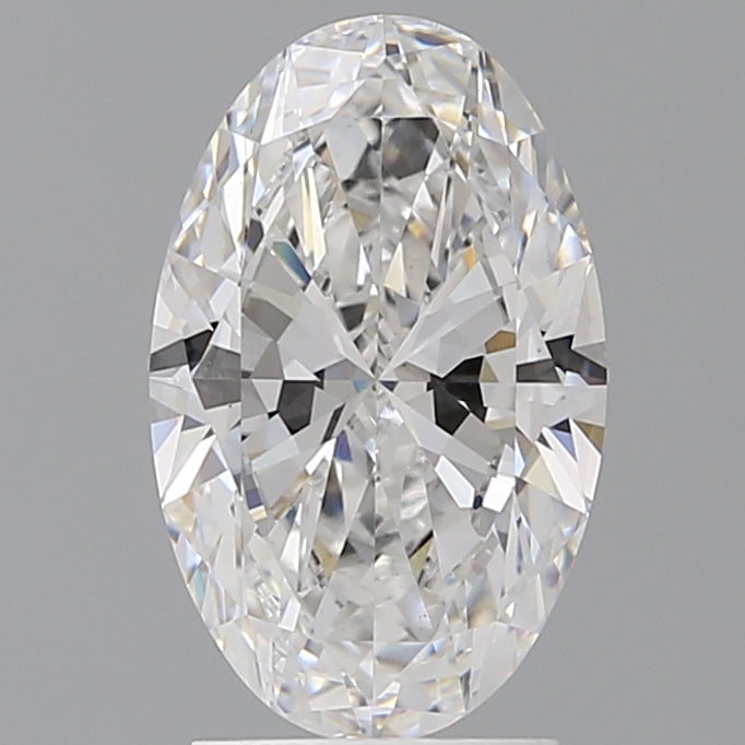 2.51 Carat Oval Shaped, Ideal Cut, E Color, VS2 Clarity, IGI Certified Lab Grown Diamond
