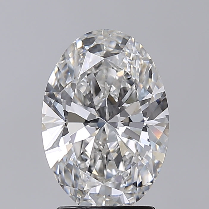 2.50 Carat Oval Shaped, Very Good Cut, F Color, VS1 Clarity, IGI Certified Lab Grown Diamond