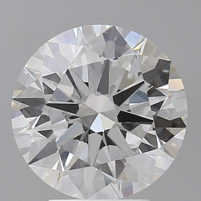 4.02 Carat Round Shaped, Excellent Cut, E Color, VVS2 Clarity, IGI Certified Lab Grown Diamond