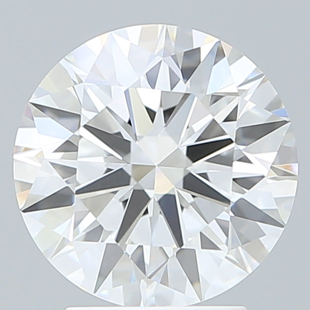3.10 Carat Round Shaped, Ideal Cut, F Color, VVS1 Clarity, IGI Certified Lab Grown Diamond
