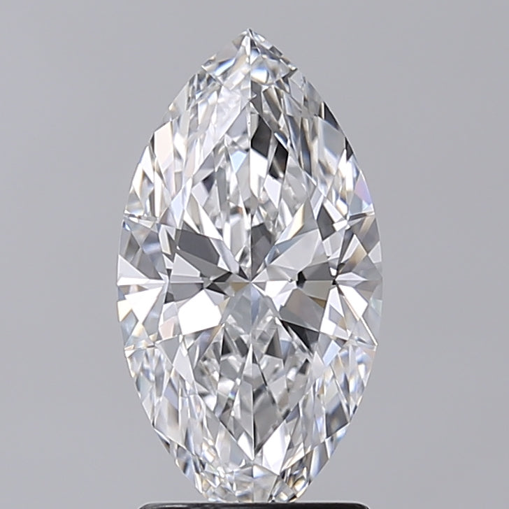 2.01 Carat Marquise Shaped, Excellent Cut, D Color, VVS2 Clarity, IGI Certified Lab Grown Diamond