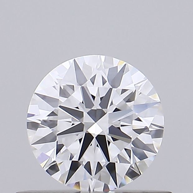 0.54 Carat Round Shaped, Ideal Cut, D Color, VVS2 Clarity, IGI Certified Lab Grown Diamond