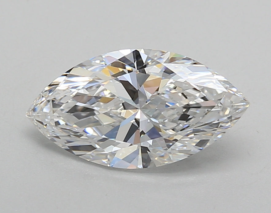 1.52 Carat Marquise Shaped, Excellent Cut, E Color, VVS2 Clarity, IGI Certified Lab Grown Diamond