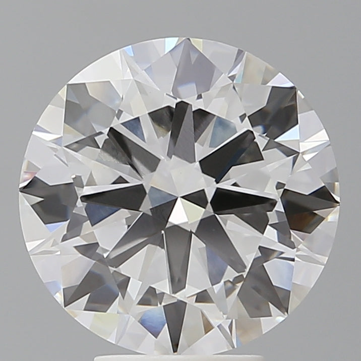 5.06 Carat Round Shaped, Excellent Cut, F Color, VVS2 Clarity, IGI Certified Lab Grown Diamond