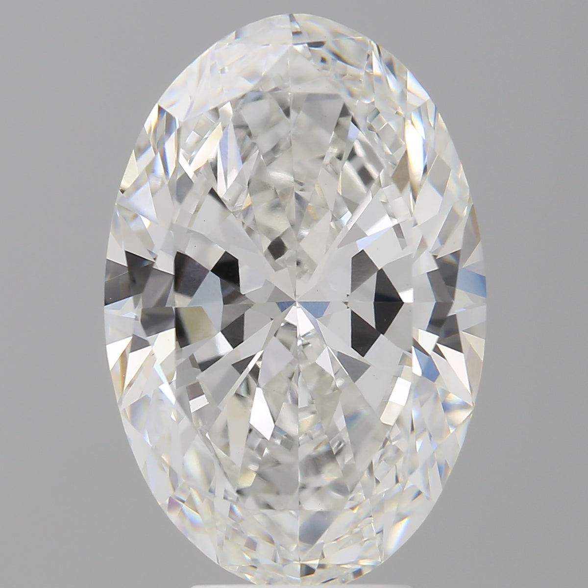 6.09 Carat Oval Shaped, Ideal Cut, F Color, VVS2 Clarity, IGI Certified Lab Grown Diamond