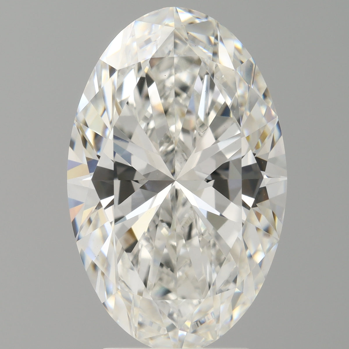 4.09 Carat Oval Shaped, Ideal Cut, F Color, VS1 Clarity, IGI Certified Lab Grown Diamond