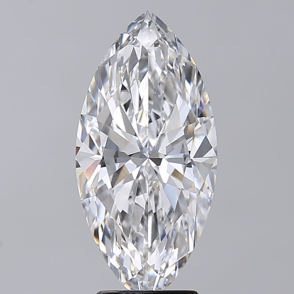 4.01 Carat Marquise Shaped, Excellent Cut, E Color, VS1 Clarity, IGI Certified Lab Grown Diamond