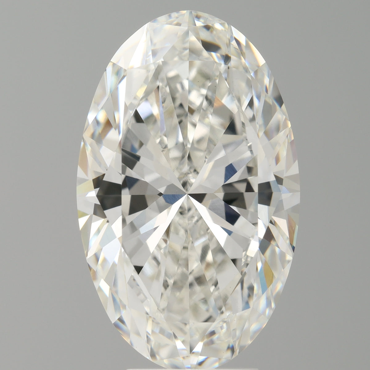 6.07 Carat Oval Shaped, Ideal Cut, F Color, VVS2 Clarity, IGI Certified Lab Grown Diamond
