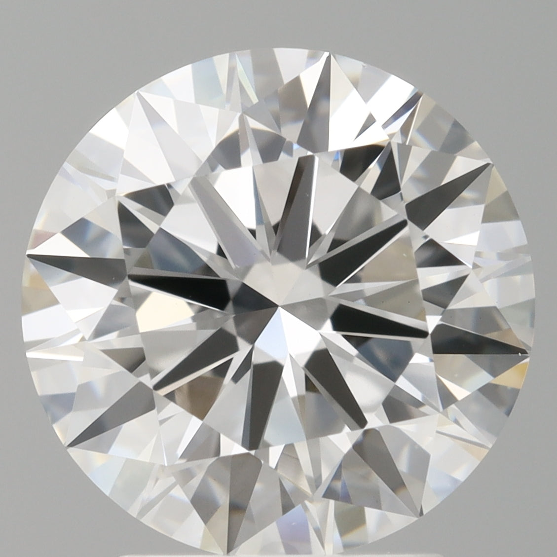 3.00 Carat Round Shaped, Ideal Cut, F Color, VVS2 Clarity, IGI Certified Lab Grown Diamond