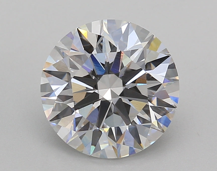 2.52 Carat Round Shaped, Ideal Cut, E Color, VVS2 Clarity, IGI Certified Lab Grown Diamond