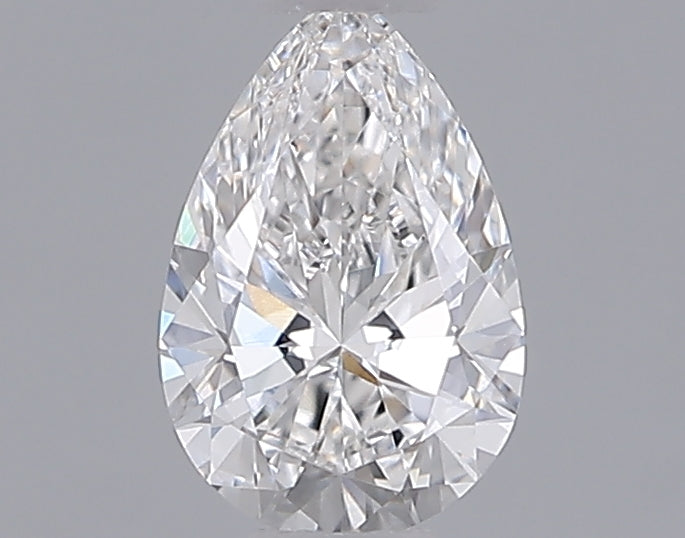 0.52 Carat Pear Shaped, Ideal Cut, E Color, VVS1 Clarity, IGI Certified Lab Grown Diamond