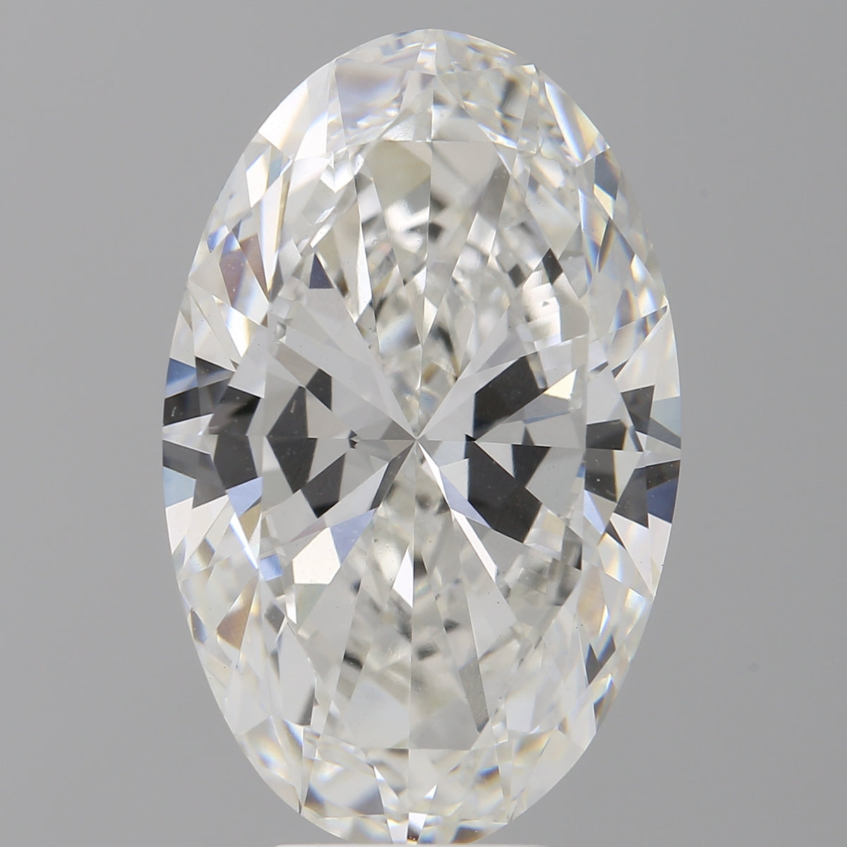 8.06 Carat Oval Shaped, Excellent Cut, F Color, VVS2 Clarity, IGI Certified Lab Grown Diamond