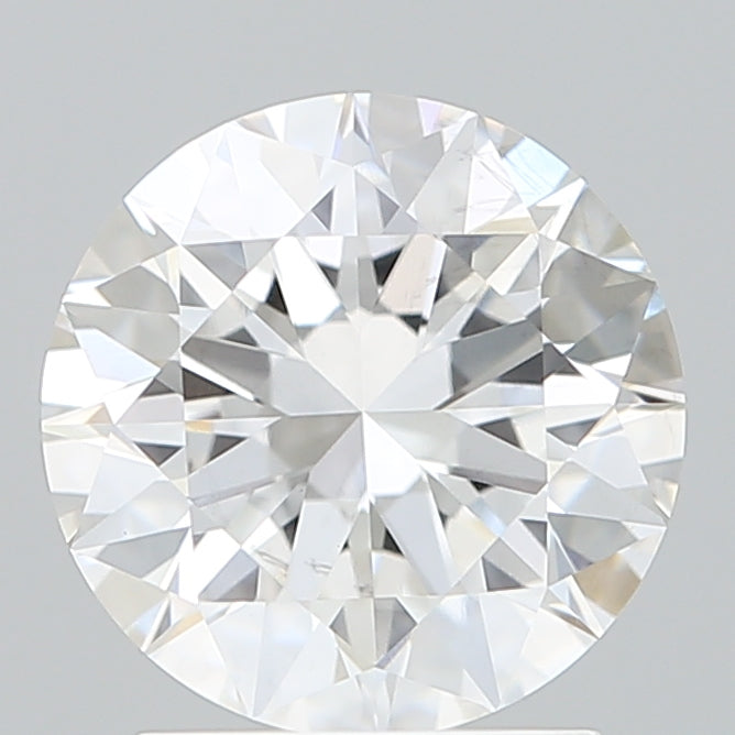 2.08 Carat Round Shaped, Excellent Cut, E Color, VS2 Clarity, IGI Certified Lab Grown Diamond