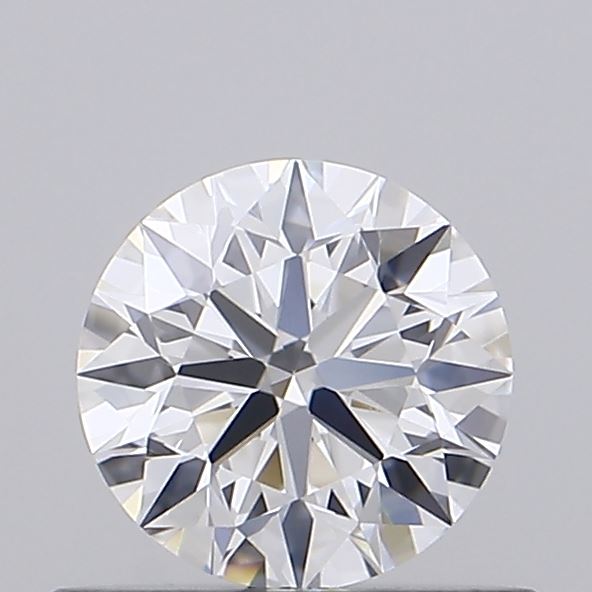 0.54 Carat Round Shaped, Ideal Cut, D Color, VVS2 Clarity, IGI Certified Lab Grown Diamond