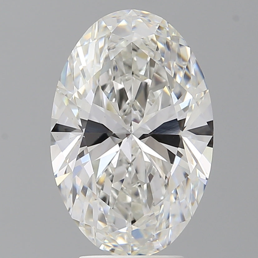 4.58 Carat Oval Shaped, Ideal Cut, F Color, VS1 Clarity, IGI Certified Lab Grown Diamond