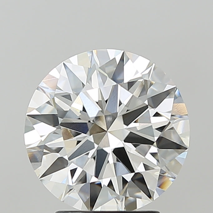 3.01 Carat Round Shaped, Ideal Cut, F Color, VVS2 Clarity, IGI Certified Lab Grown Diamond