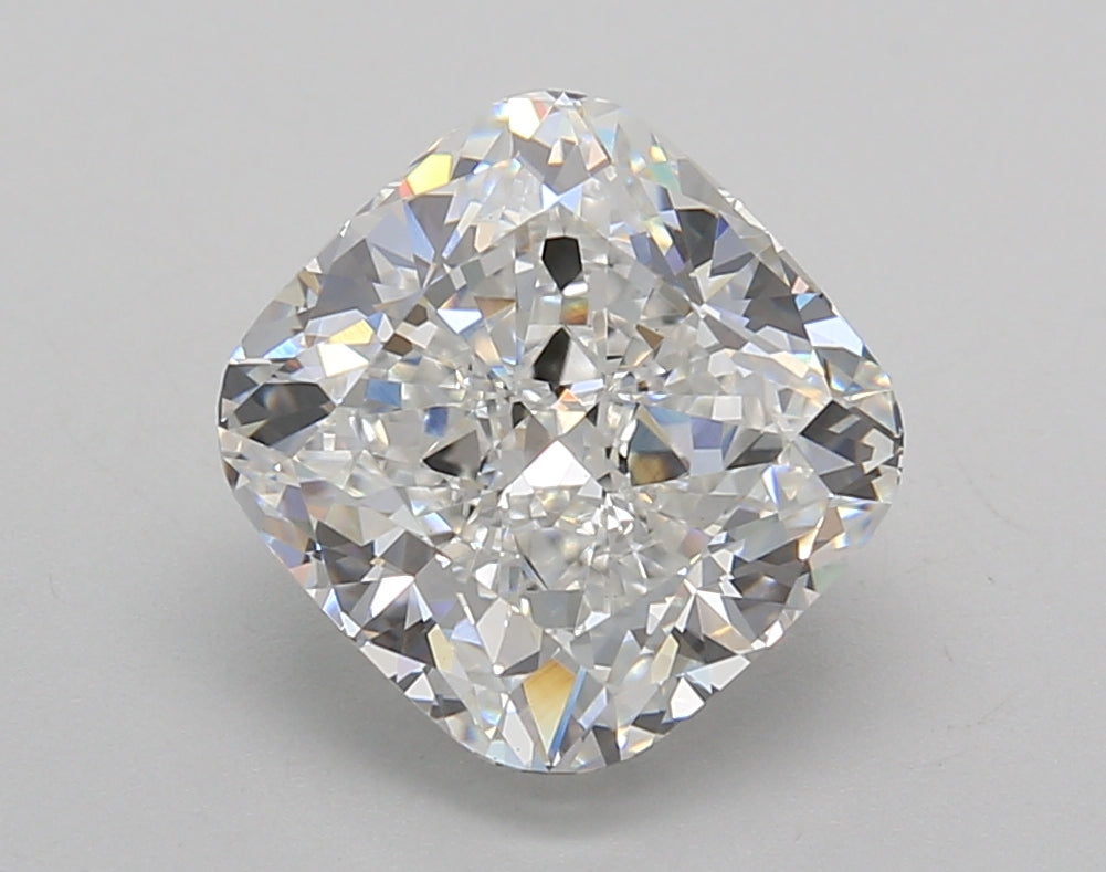 3.52 Carat Cushion Shaped, Excellent Cut, E Color, VVS2 Clarity, IGI Certified Lab Grown Diamond