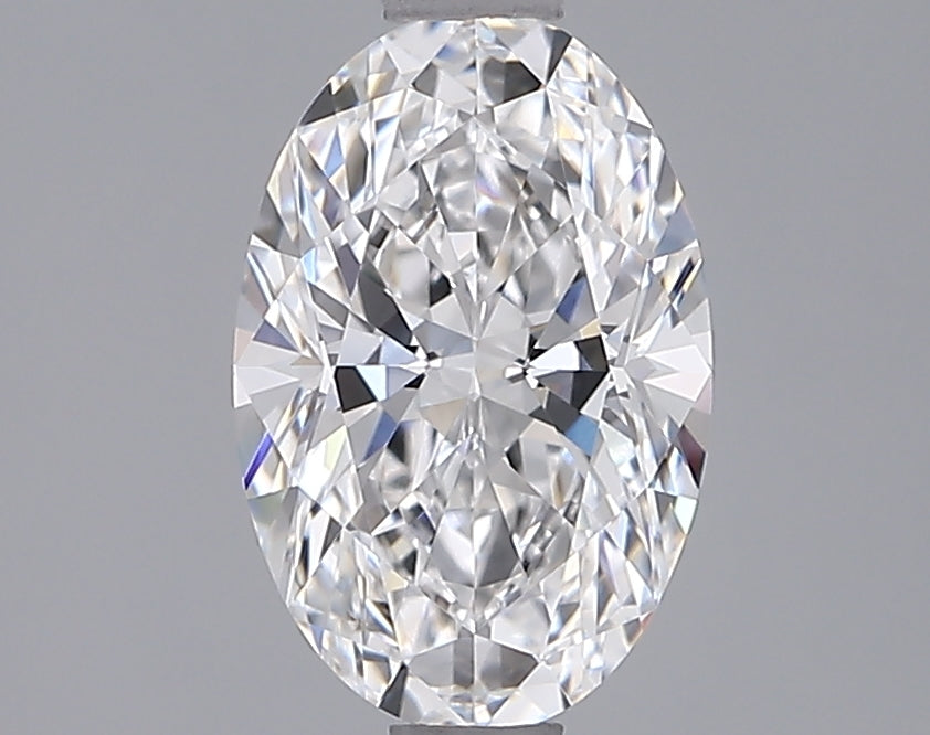1.54 Carat Oval Shaped, Ideal Cut, E Color, IF Clarity, IGI Certified Lab Grown Diamond